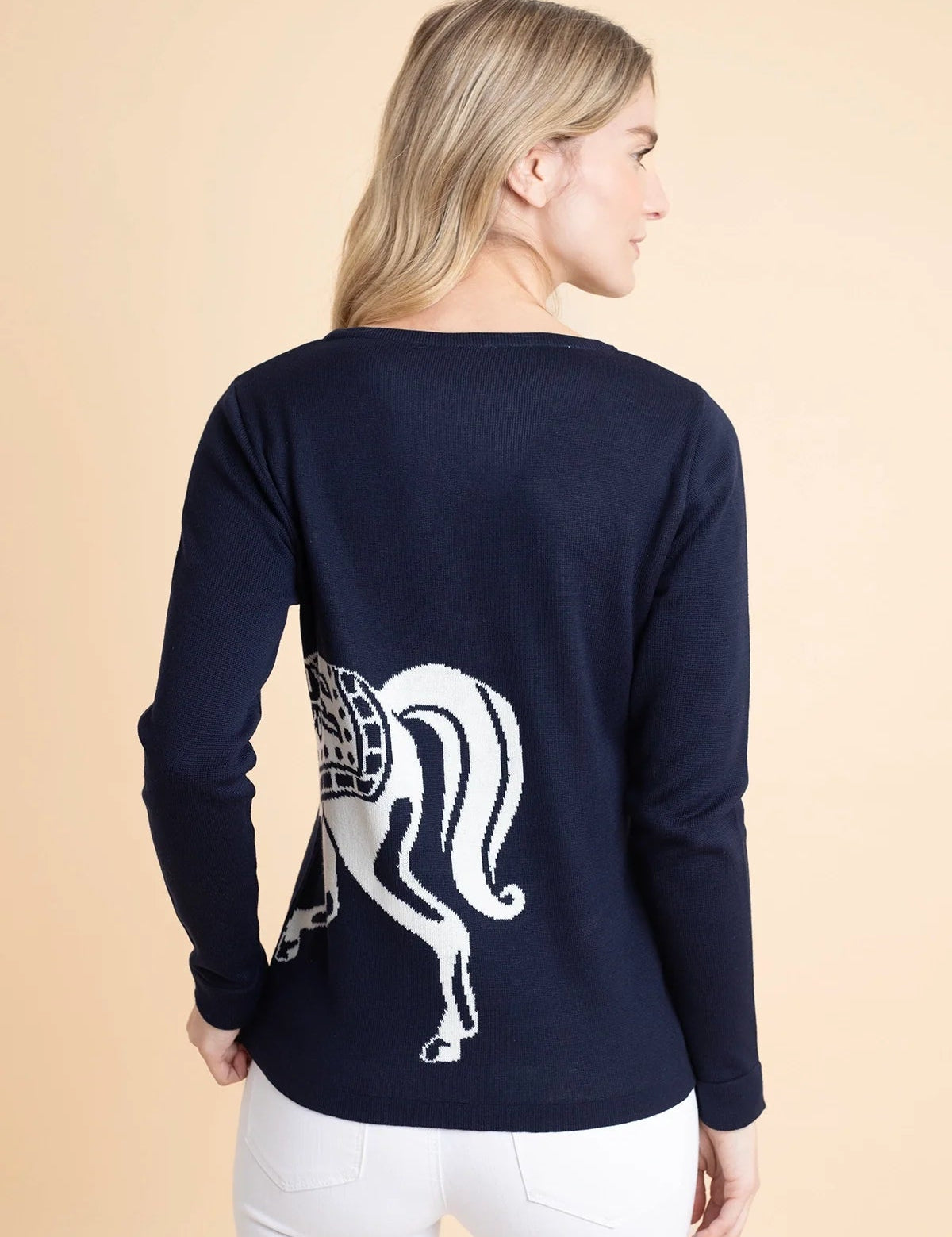 Rönner Martina Sweater | Navy - Rönner - Equiluxe Tack