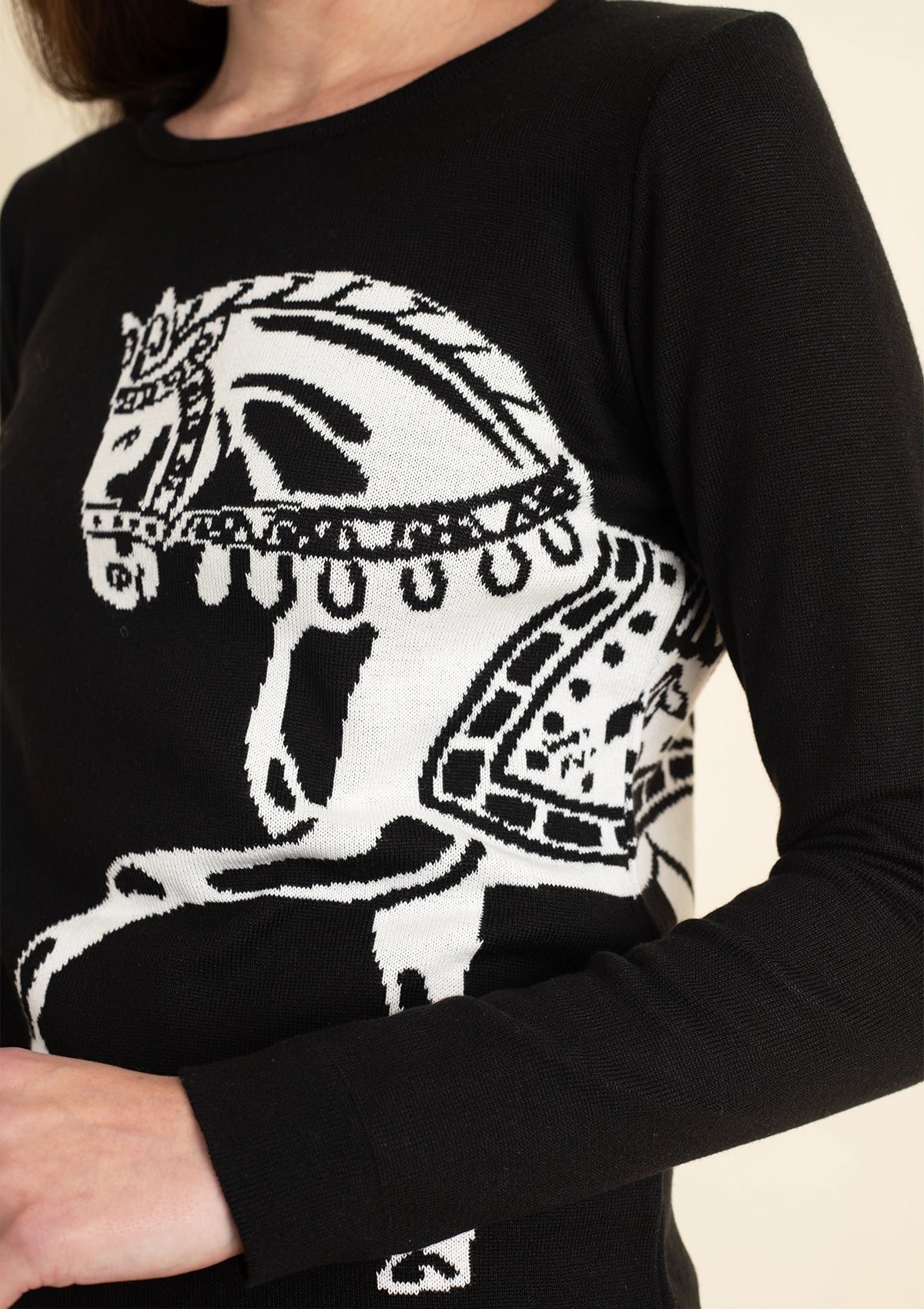 Rönner Martina Sweater | Noir - Rönner - Equiluxe Tack