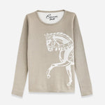 Rönner Martina Sweater | Taupe - Rönner - Equiluxe Tack