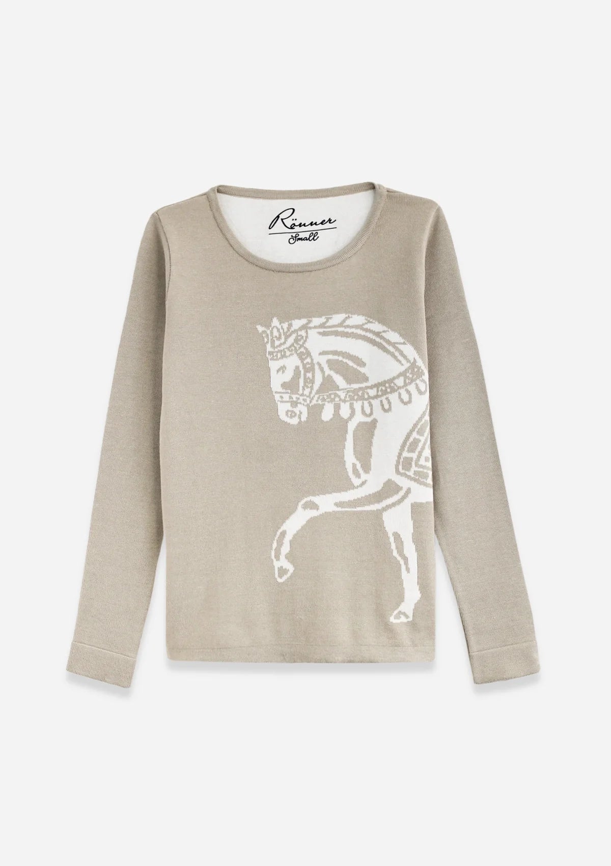 Rönner Martina Sweater | Taupe - Rönner - Equiluxe Tack