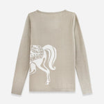 Rönner Martina Sweater | Taupe - Rönner - Equiluxe Tack