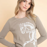Rönner Martina Sweater | Taupe - Rönner - Equiluxe Tack