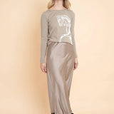 Rönner Martina Sweater | Taupe - Rönner - Equiluxe Tack