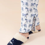 Rönner Midnight Horse Slippers | Navy - Rönner - Equiluxe Tack
