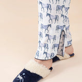 Rönner Midnight Horse Slippers | Navy - Rönner - Equiluxe Tack