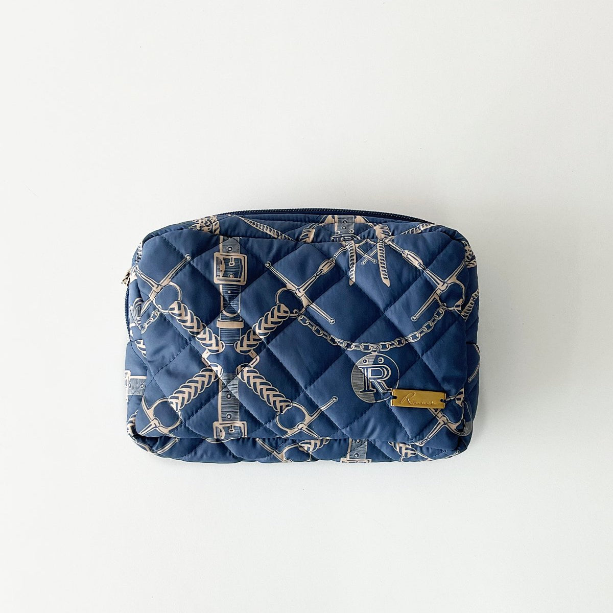 Rönner Morsetti Cosmetic Pouch | Navy - Rönner - Equiluxe Tack