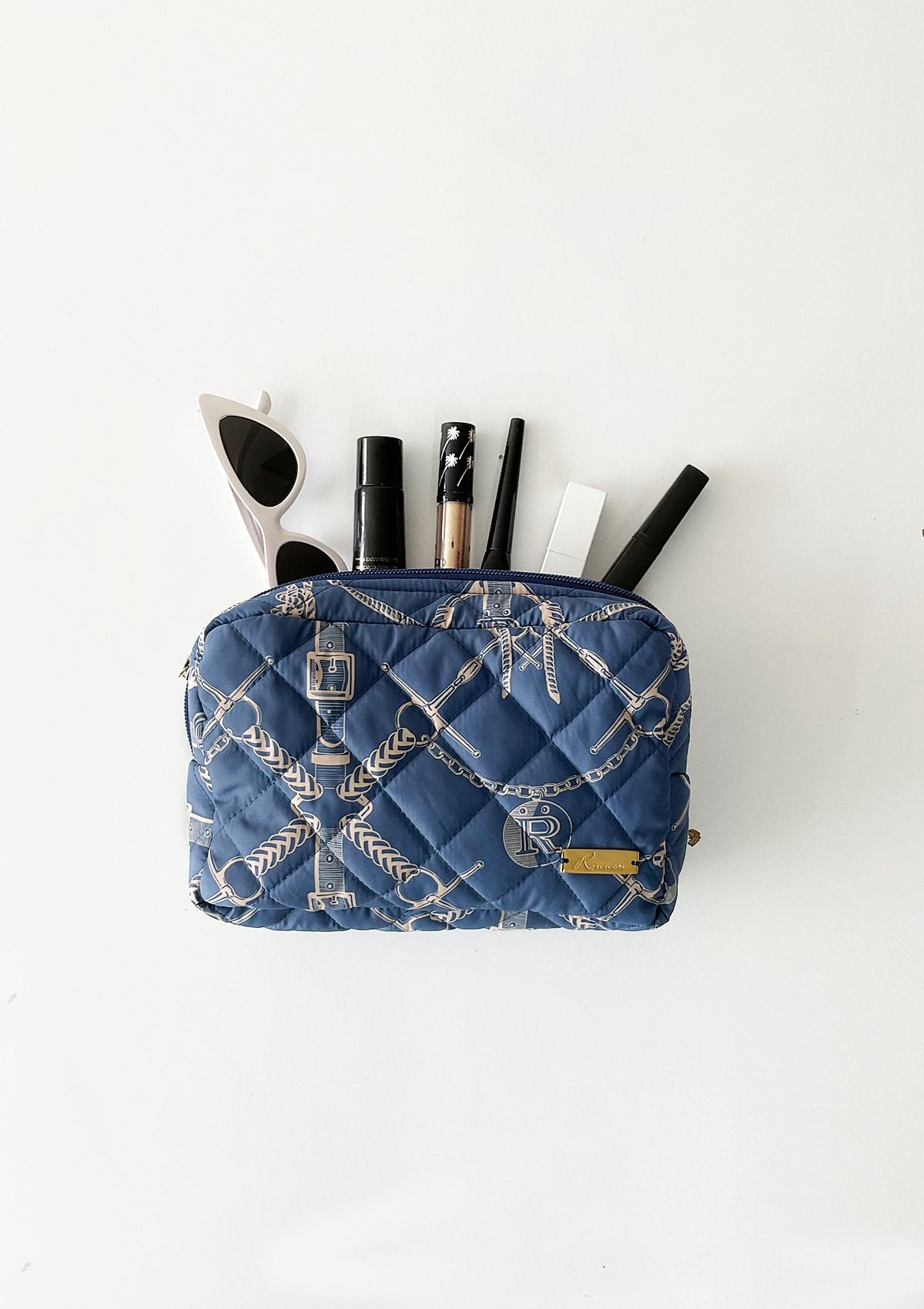 Rönner Morsetti Cosmetic Pouch | Navy - Rönner - Equiluxe Tack