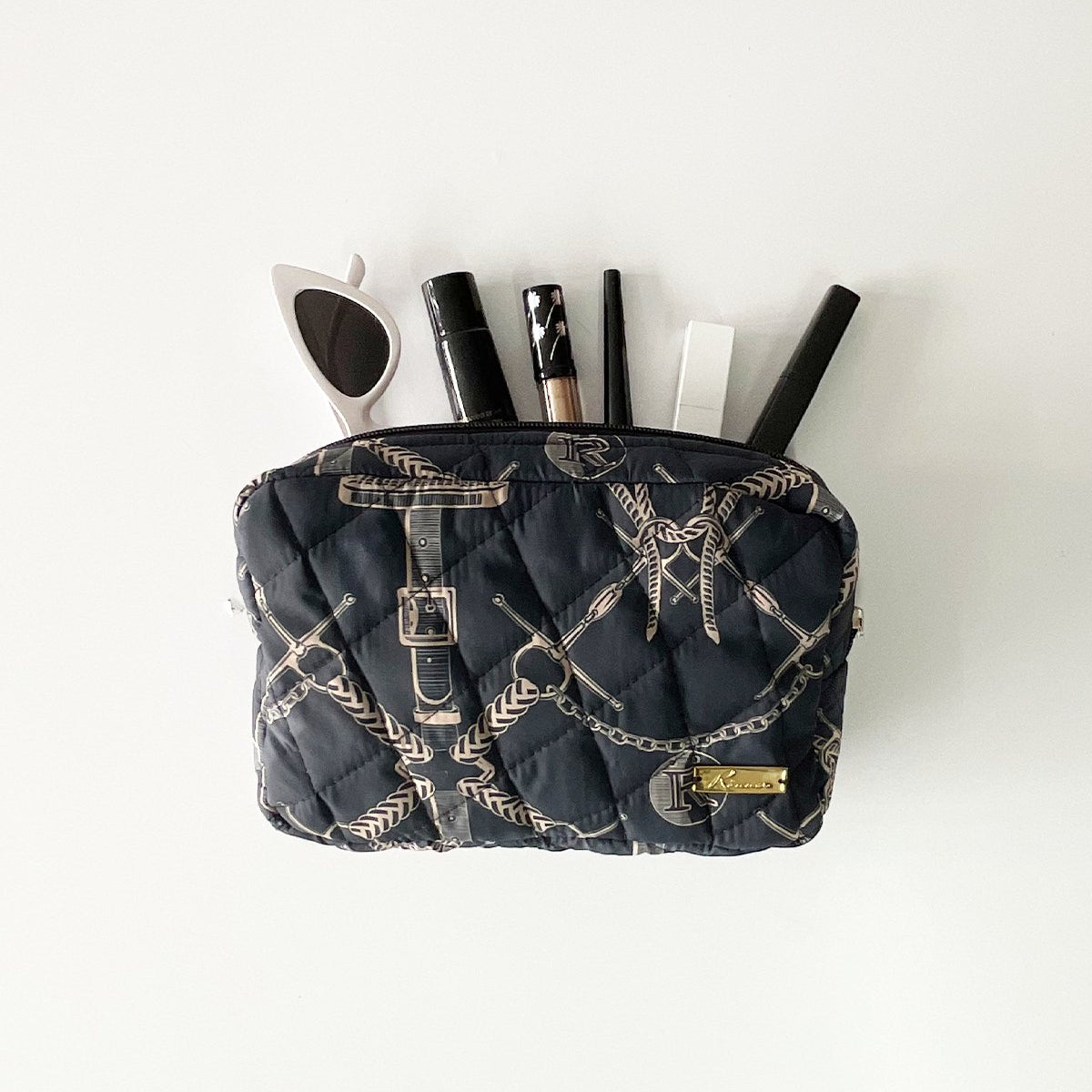 Rönner Morsetti Cosmetic Pouch | Noir - Rönner - Equiluxe Tack