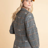 Rönner Scarlet Blazer | Embroidered Italian Wool | Limited Edition | Grey - Rönner - Equiluxe Tack