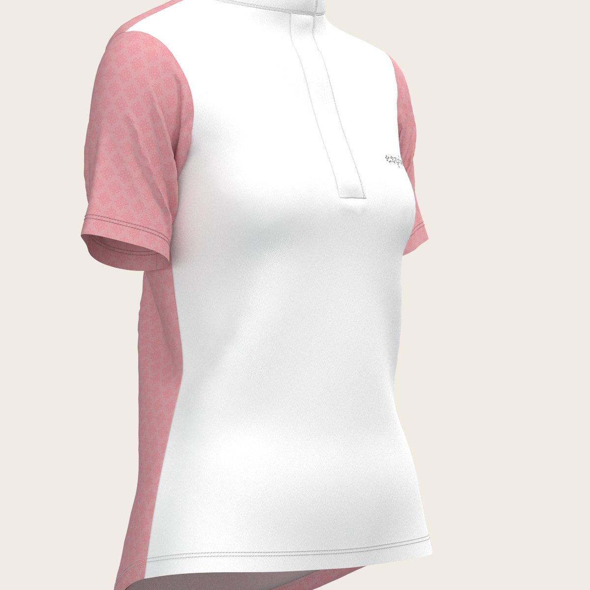 Rose Short Sleeve Show Shirt - Espoir Equestrian - Equiluxe Tack