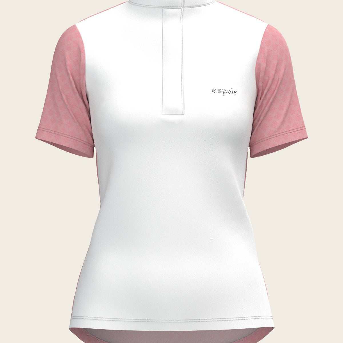 Rose Short Sleeve Show Shirt - Espoir Equestrian - Equiluxe Tack