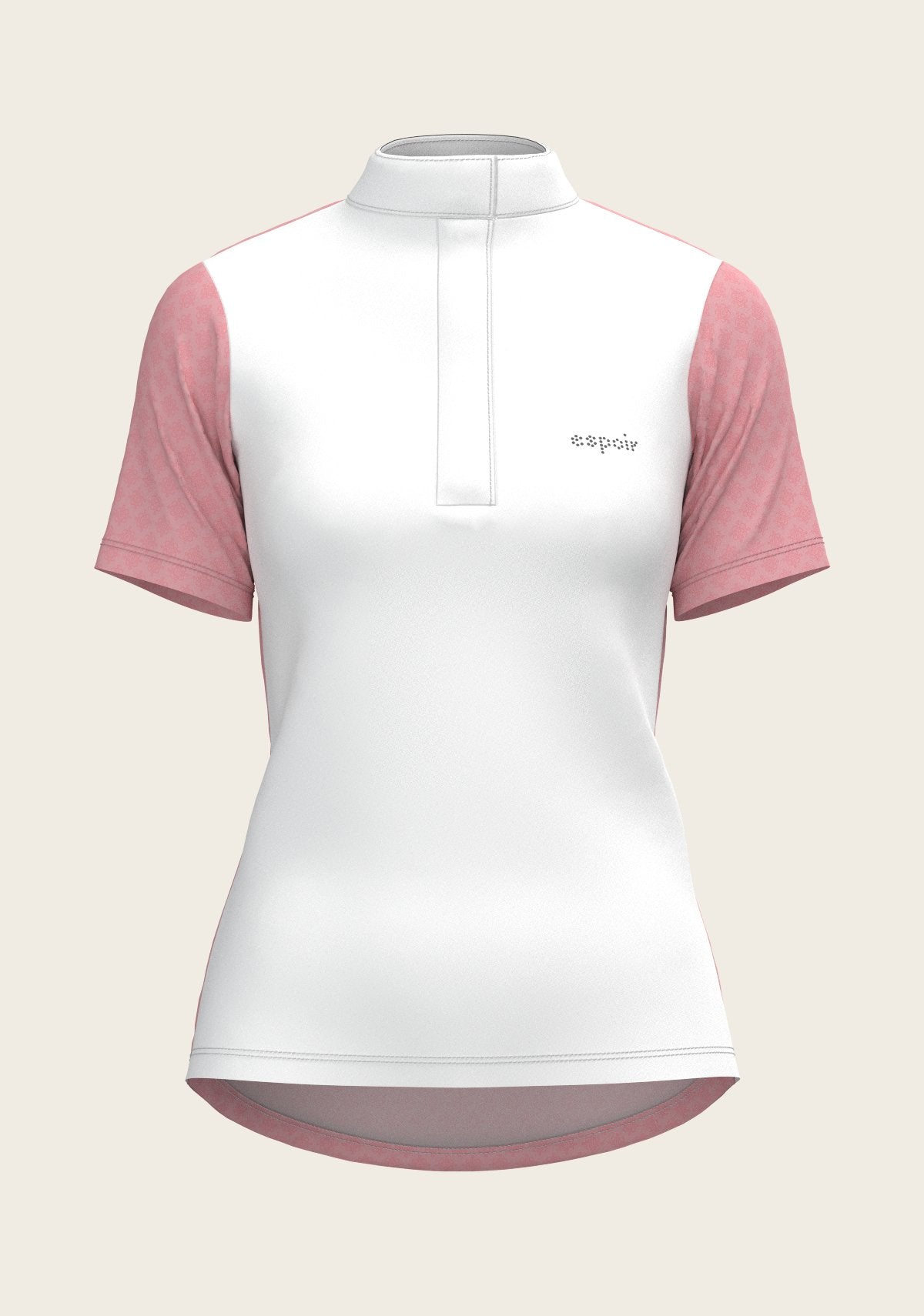 Rose Short Sleeve Show Shirt - Espoir Equestrian - Equiluxe Tack