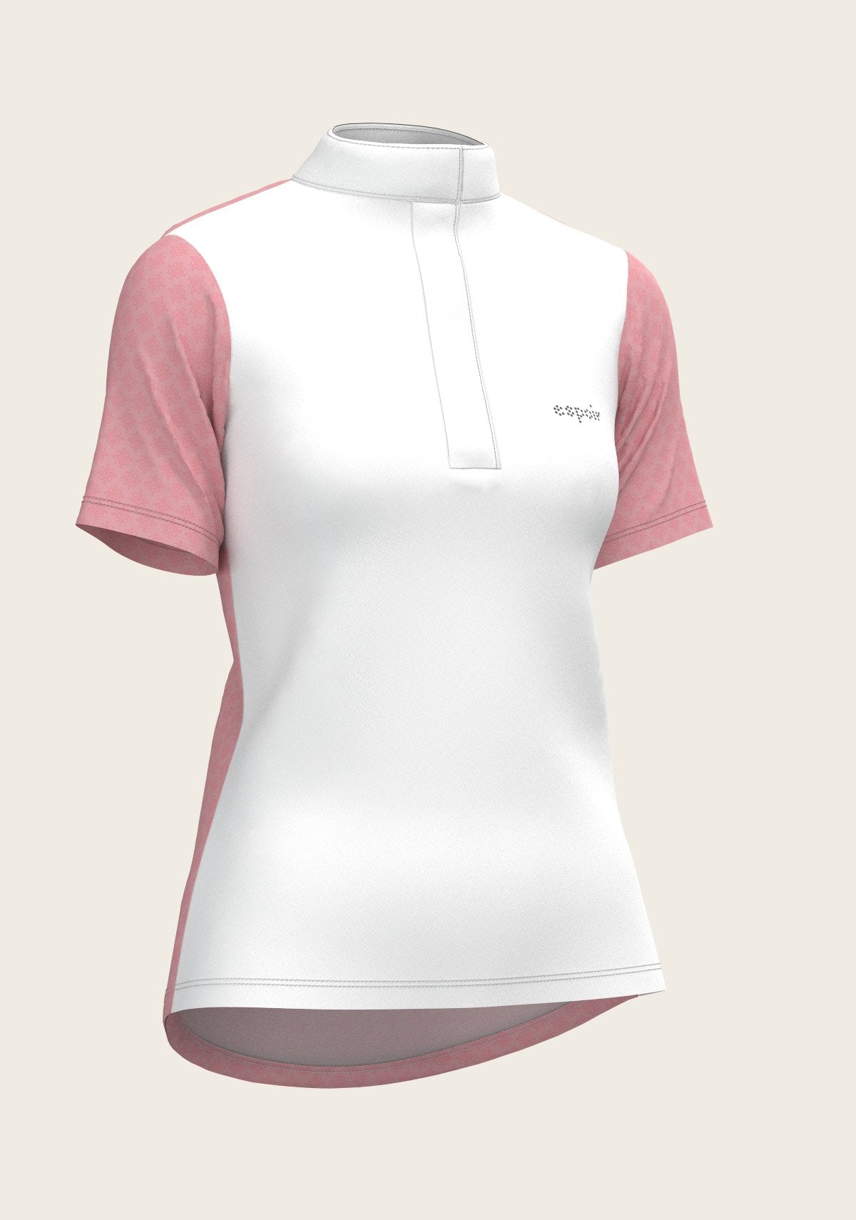 Rose Short Sleeve Show Shirt - Espoir Equestrian - Equiluxe Tack