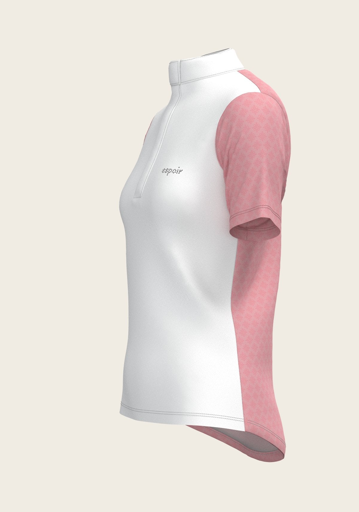 Rose Short Sleeve Show Shirt - Espoir Equestrian - Equiluxe Tack