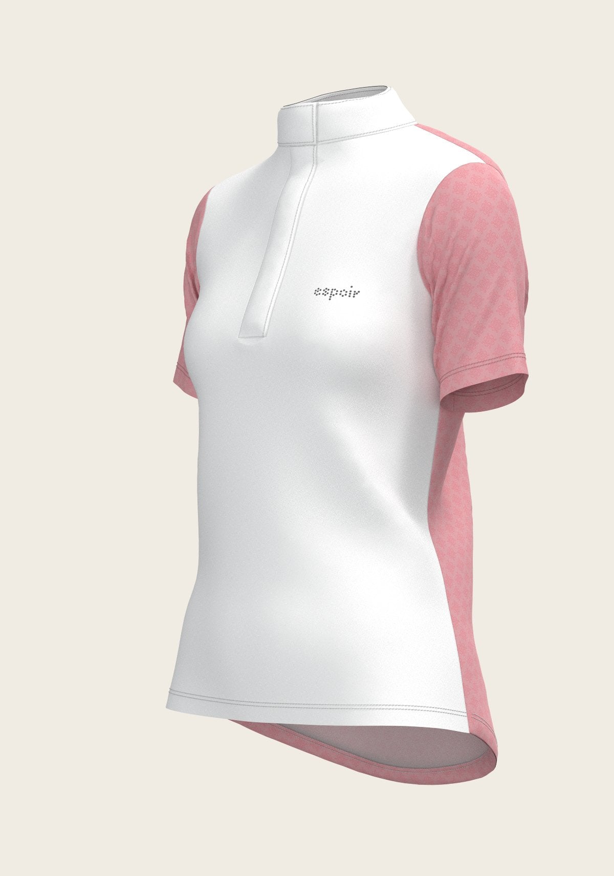 Rose Short Sleeve Show Shirt - Espoir Equestrian - Equiluxe Tack