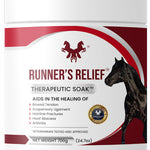 Runners Relief™ Therapeutic Soak™ Powder 700 Grams 45 Day Treatment - Runners Relief - Equiluxe Tack