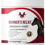 Runners Relief™ Therapeutic Soak™ Powder 700 Grams 45 Day Treatment - Runners Relief - Equiluxe Tack