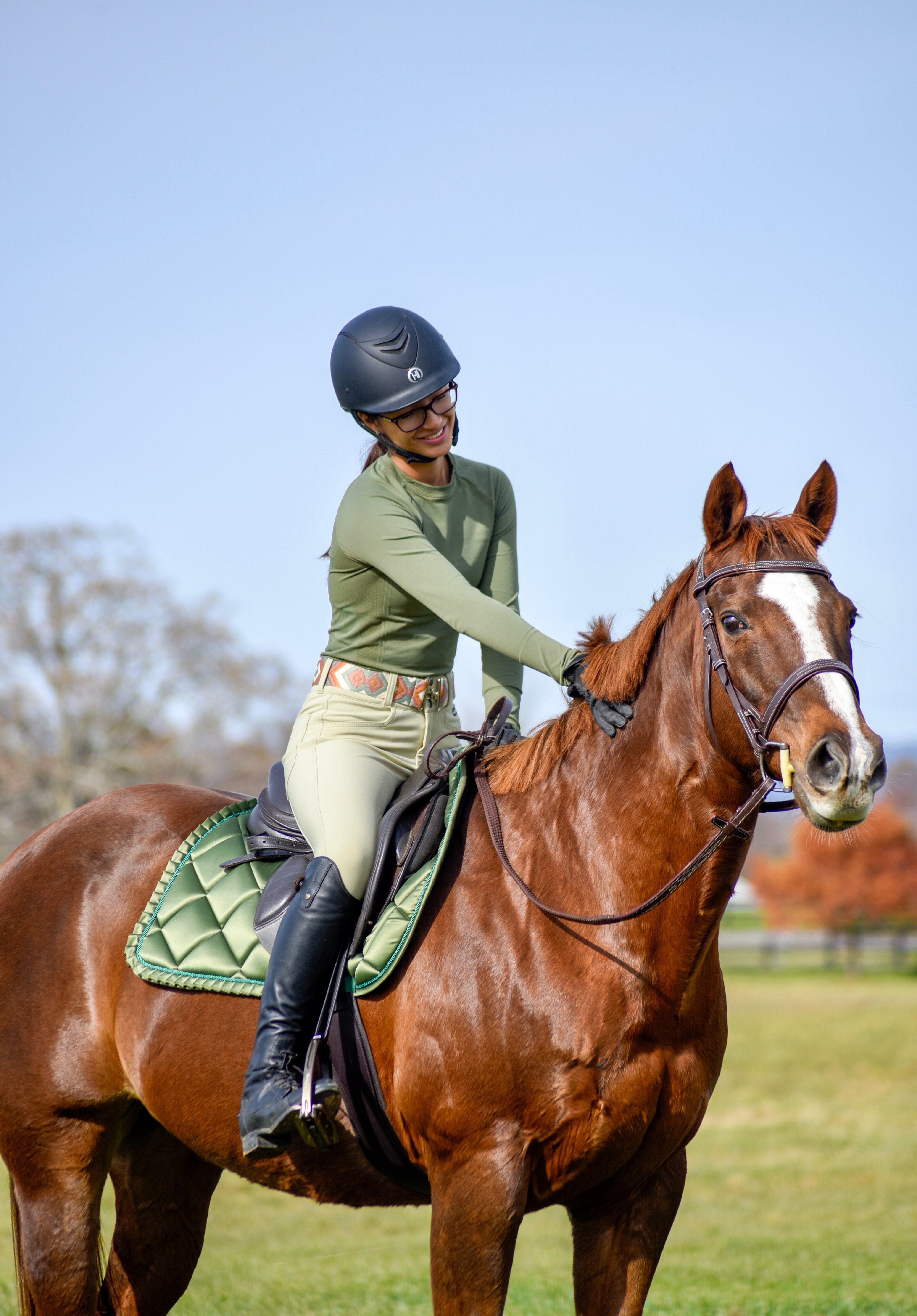 Saddle Pads - Jumping - Auven Equestrian - Equiluxe Tack