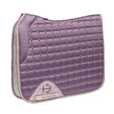 Halter Ego Romance Collection Satin Classic Dressage Saddle Pad (Cob) - Orchid Mist