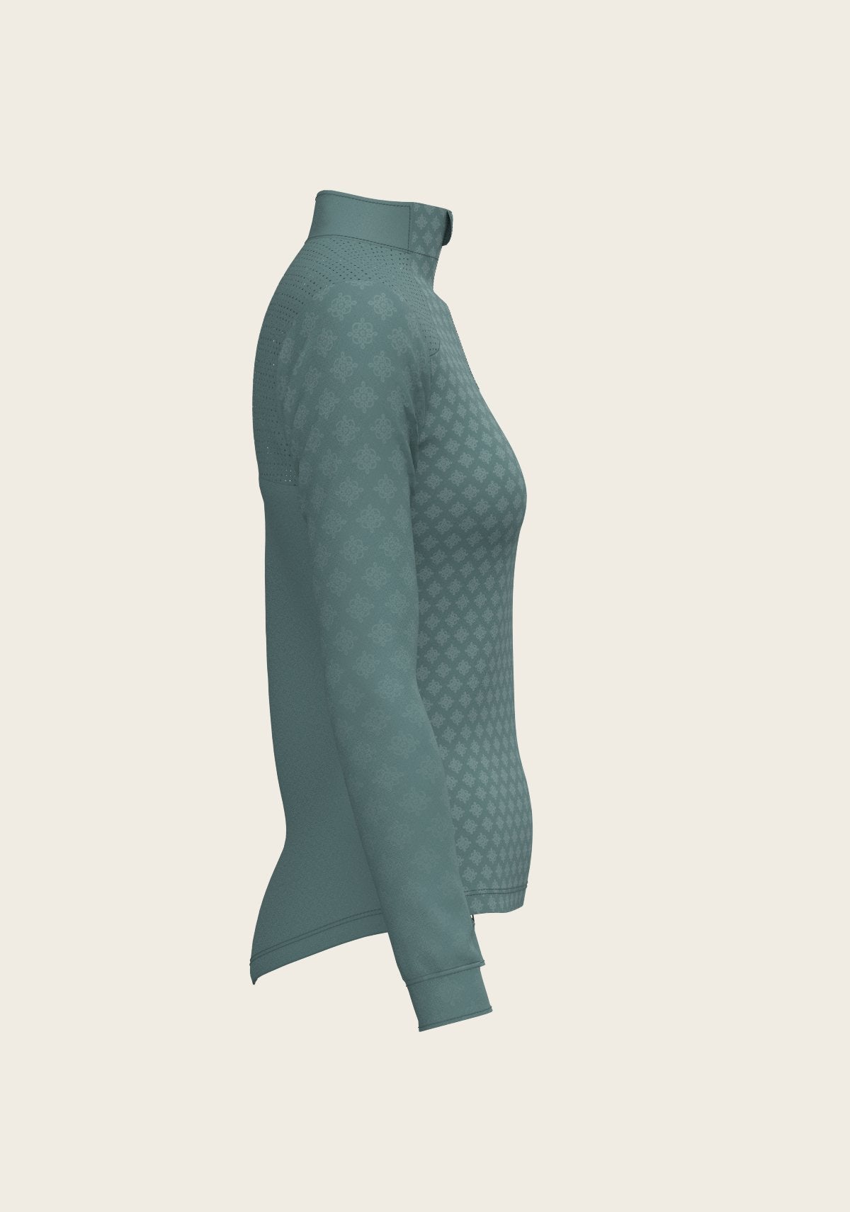 Sage/Teal Sport Sun Shirt - Espoir Equestrian - Equiluxe Tack