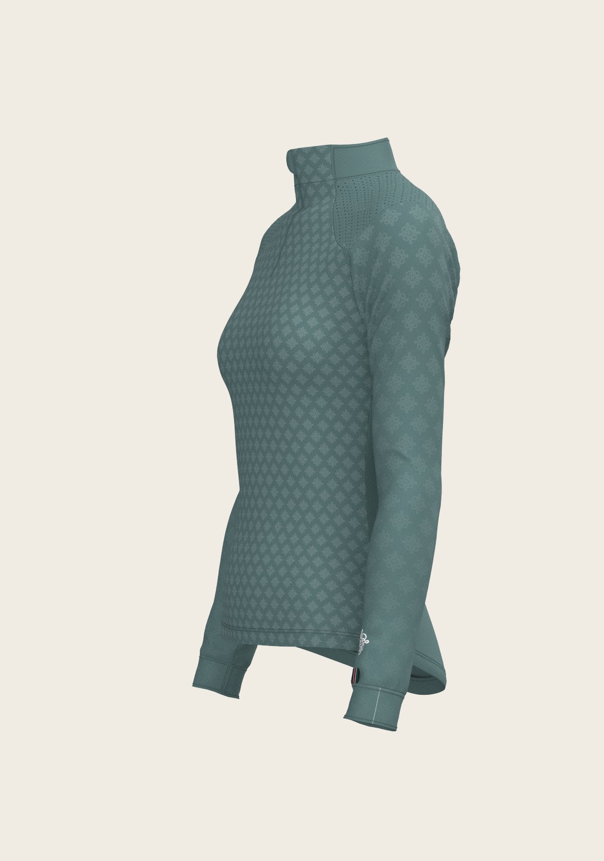 Sage/Teal Sport Sun Shirt - Espoir Equestrian - Equiluxe Tack