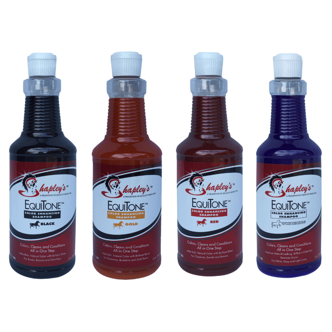 Shapley's™ EquiTone™ Color Enhancing Shampoo - Shapley's - Equiluxe Tack