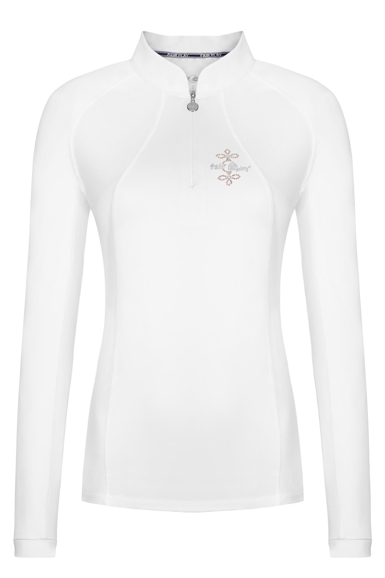 Shirt long sleeve FP PAULA white 46 - Equiluxe Tack - Equiluxe Tack