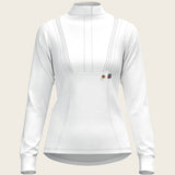 Short Pleated Long Sleeve Show Shirt - Espoir Equestrian - Equiluxe Tack