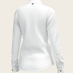 Short Pleated Long Sleeve Show Shirt - Espoir Equestrian - Equiluxe Tack