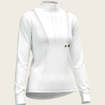 Short Pleated Long Sleeve Show Shirt - Espoir Equestrian - Equiluxe Tack