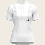 Short Pleated Short Sleeve Show Shirt - Espoir Equestrian - Equiluxe Tack