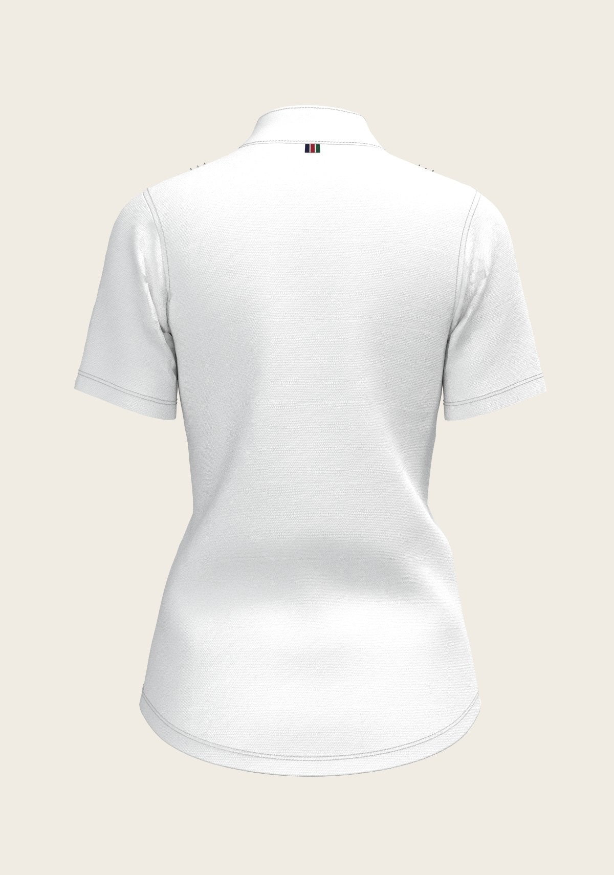 Short Pleated Short Sleeve Show Shirt - Espoir Equestrian - Equiluxe Tack