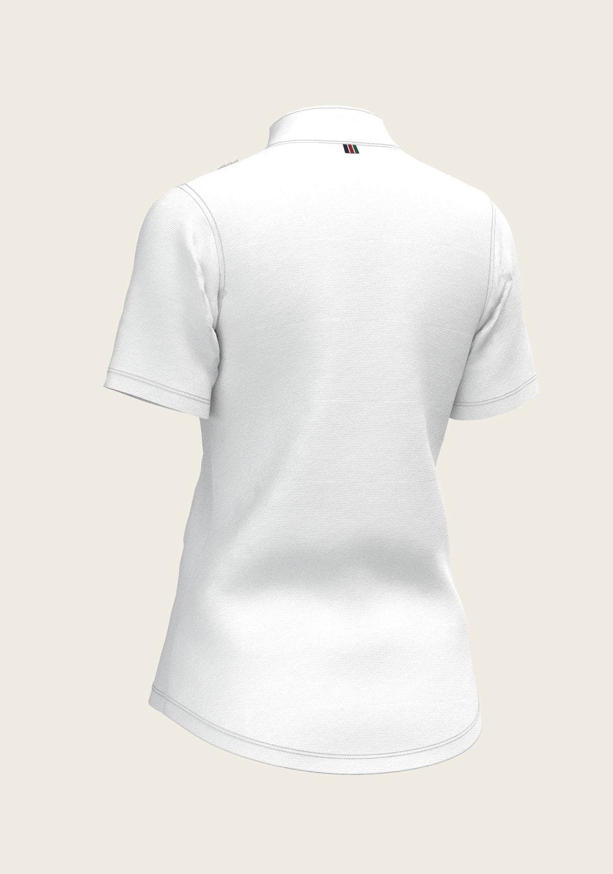 Short Pleated Short Sleeve Show Shirt - Espoir Equestrian - Equiluxe Tack