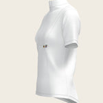 Short Pleated Short Sleeve Show Shirt - Espoir Equestrian - Equiluxe Tack