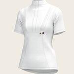 Short Pleated Short Sleeve Show Shirt - Espoir Equestrian - Equiluxe Tack