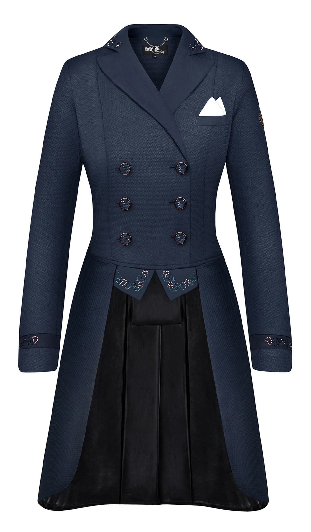 Show jacket FP DOROTHEE COMFIMESH CHIC ROSEGOLD navy 80 - Equiluxe Tack - Equiluxe Tack