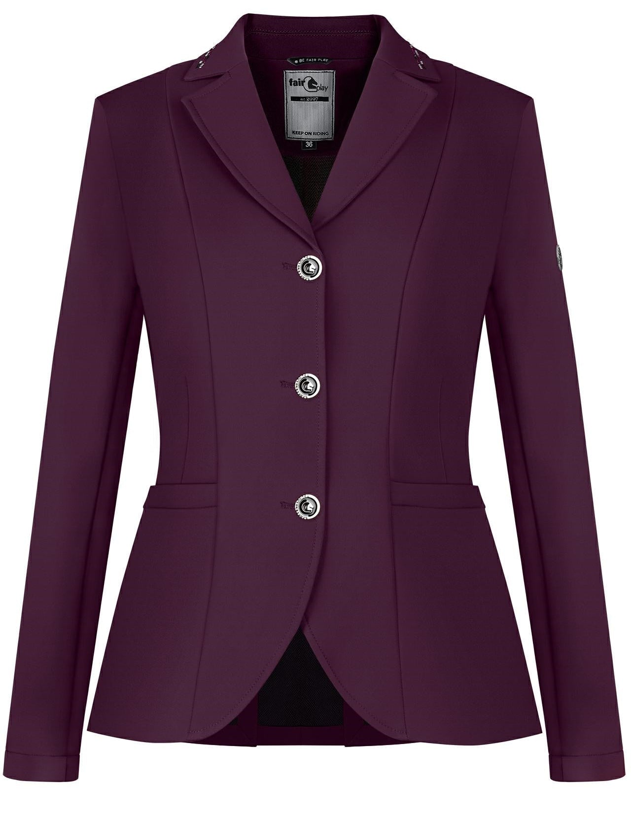 Show jacket FP NATALIE royal berry 44 - Equiluxe Tack - Equiluxe Tack