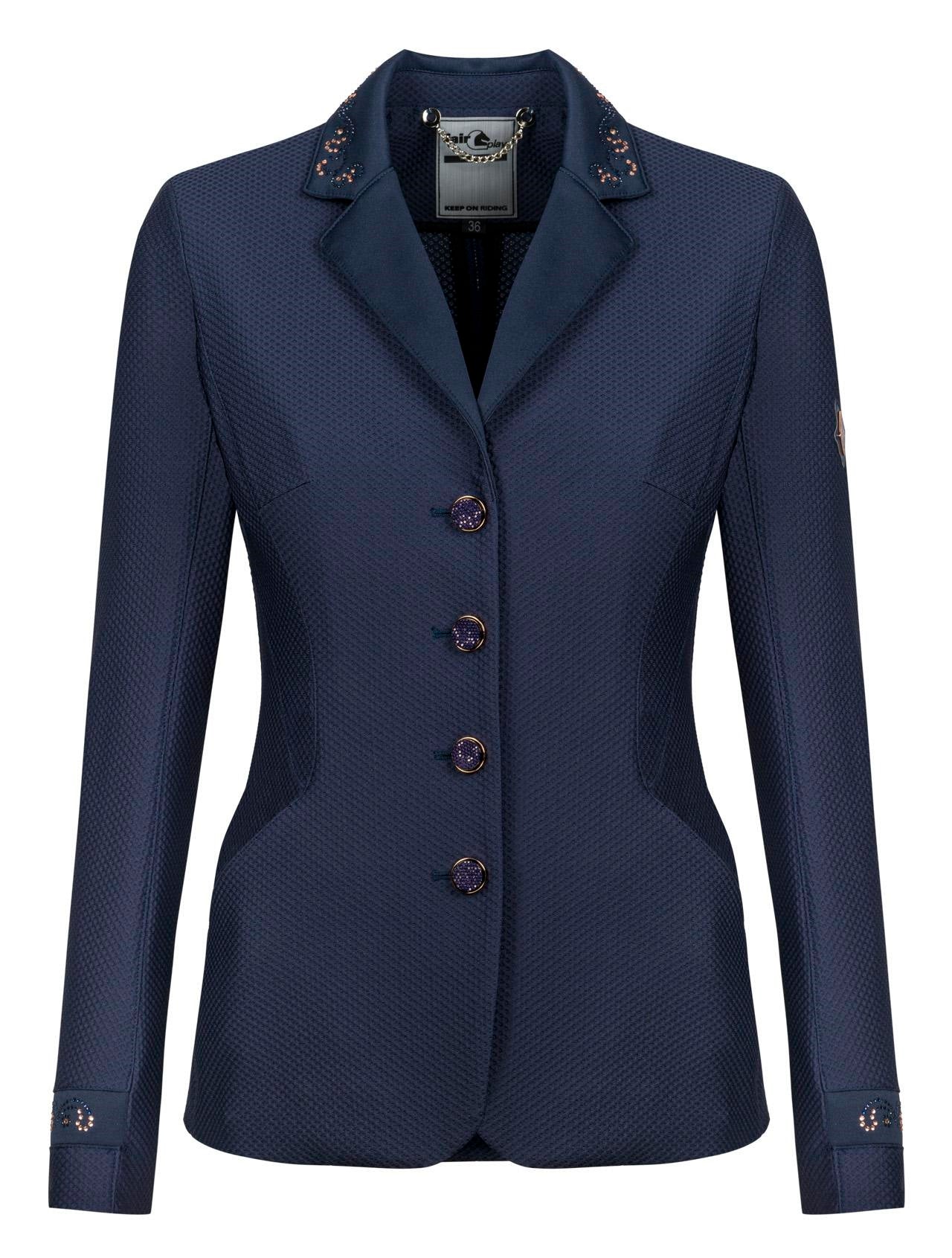 Show jacket FP TAYLOR COMFIMESH CHIC ROSEGOLD navy 80 - Equiluxe Tack - Equiluxe Tack