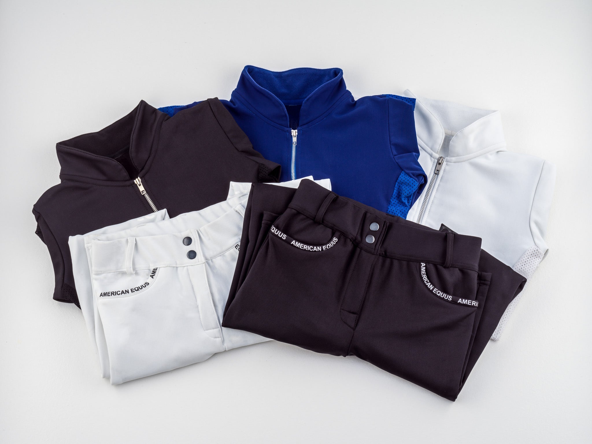 Signature Technical Rider Wear - Black Label Base Layer WinterTec Top - American Equus - Equiluxe Tack