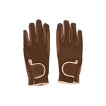 Sixteen Cypress Classic Riding Gloves, Cognac - Equiluxe Tack