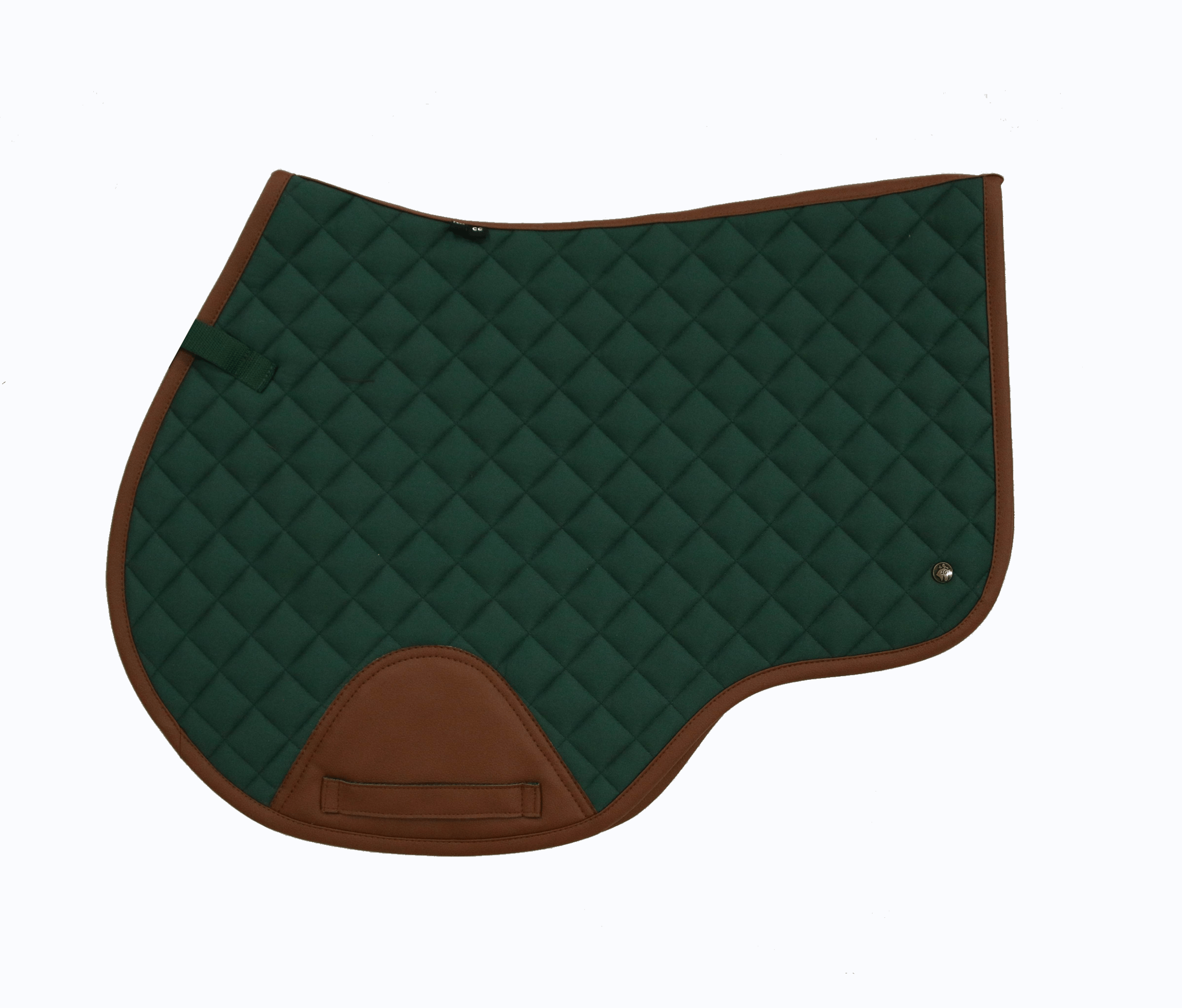 Sixteen Cypress Close Contact pad, Cypress & Cognac - Sixteen Cypress - Equiluxe Tack