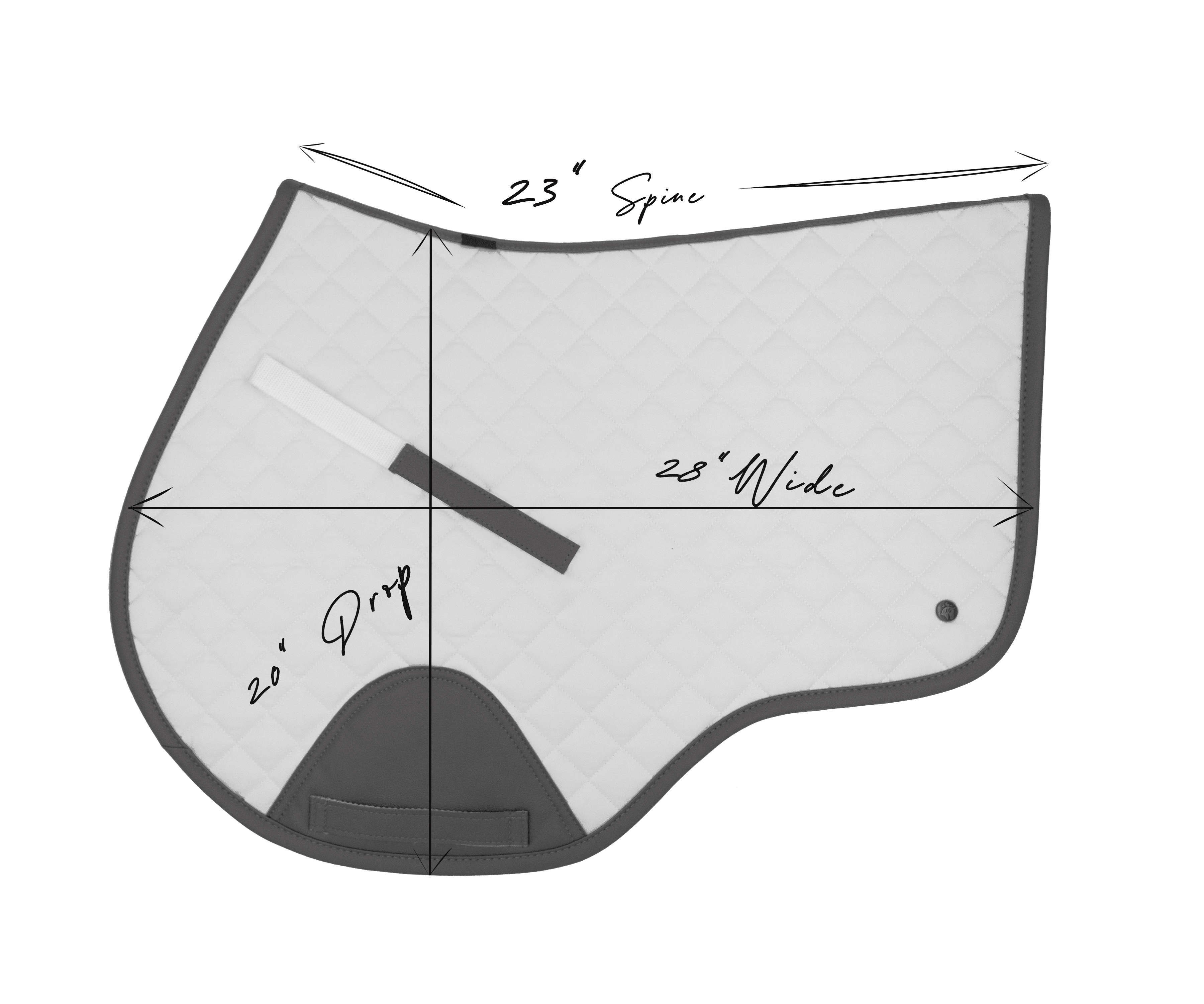 Sixteen Cypress Close Contact pad, Field Plaid & Hickory - Sixteen Cypress - Equiluxe Tack