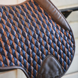 Sixteen Cypress Close Contact pad, Peninsula Stripe - Sixteen Cypress - Equiluxe Tack