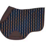 Sixteen Cypress Close Contact pad, Peninsula Stripe - Sixteen Cypress - Equiluxe Tack