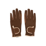 Sixteen Cypress Classic Riding Gloves, Cognac