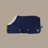 Sixteen Cypress Cotton Waffle Cooler - Navy & Hickory - Sixteen Cypress - Equiluxe Tack