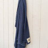 Sixteen Cypress Cotton Waffle Horse Drying Towel, Indigo - Sixteen Cypress - Equiluxe Tack