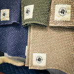 Sixteen Cypress Cotton Waffle Stable Towel, Sand - Sixteen Cypress - Equiluxe Tack