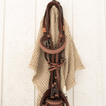 Sixteen Cypress Cotton Waffle Stable Towel, Sand - Sixteen Cypress - Equiluxe Tack