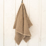Sixteen Cypress Cotton Waffle Stable Towel, Sand - Sixteen Cypress - Equiluxe Tack